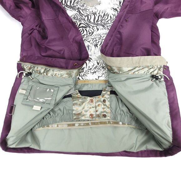 CAPP3L 15k 10K Waterproof Insulated Snowboarding Jacket Womens Large Gorpcore - Picture 9 of 15